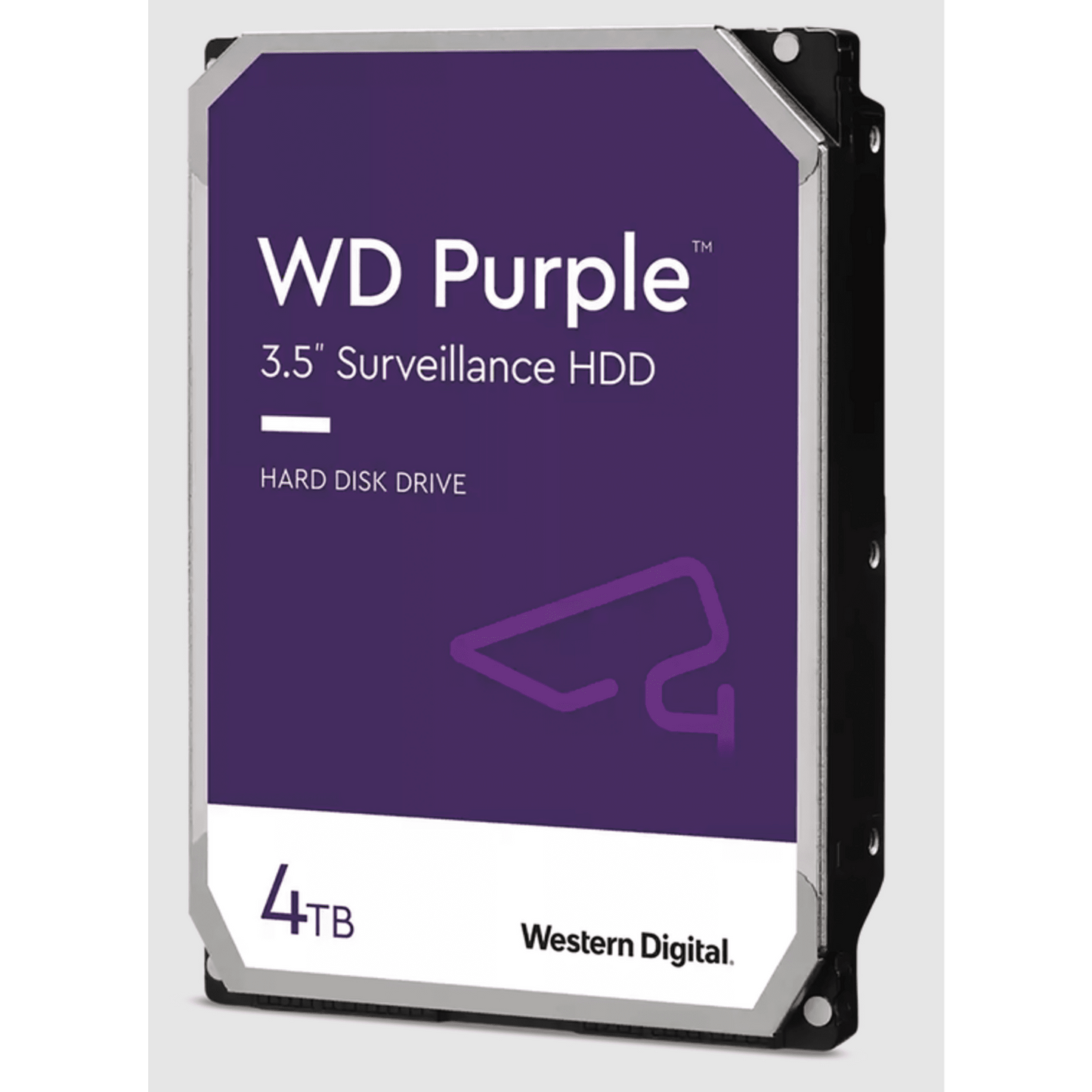 Disco Duro WD Purple Surveillance / Hasta 8TB / SATA 6Gb/s / 3.5" / Tecnología AllFrame / 180TB año Workload / Soporte 64 Cámaras HD / 16 Bays / Componentes Anti-Corrosión / 3 Años Garantía