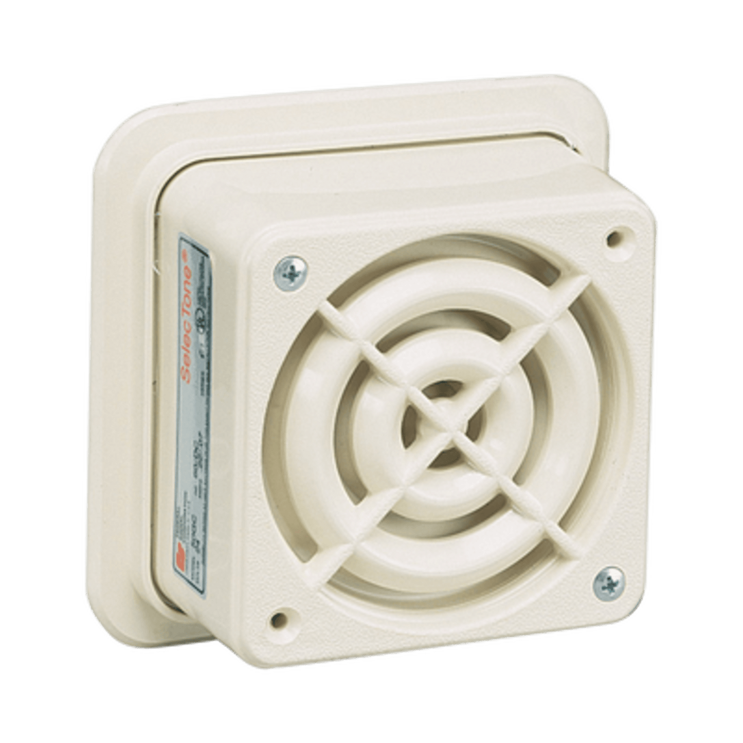 Altavoz amplificado Selectone, UL y cUL, 24 Vcd, montaje en superficie