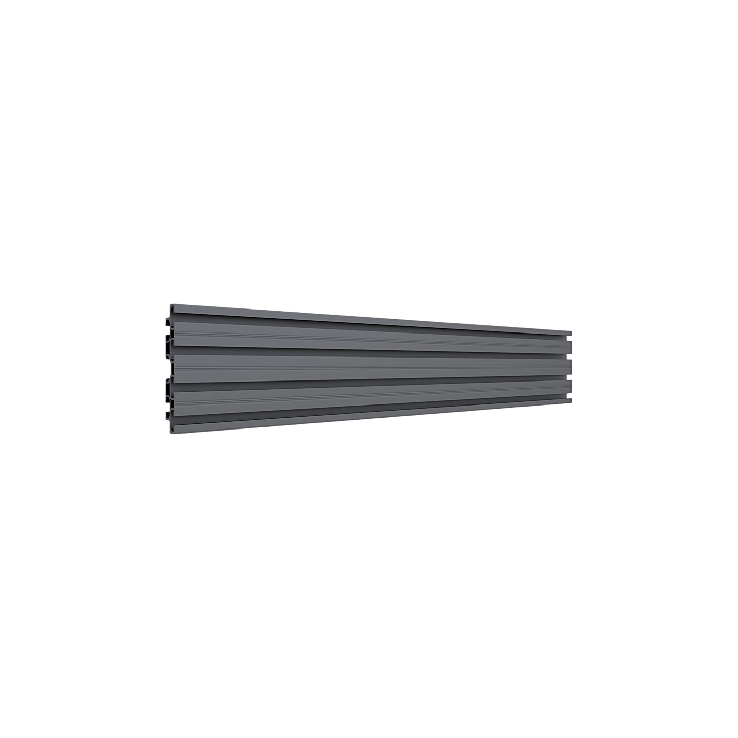 Accesorio_ Riel de Aluminio con Longitud 1750 mm | Ancho 120 mm| Espesor 9 mm | Incluye Tapas y Tornillos | Compatible con estructura para Videowall | Diseño Modular