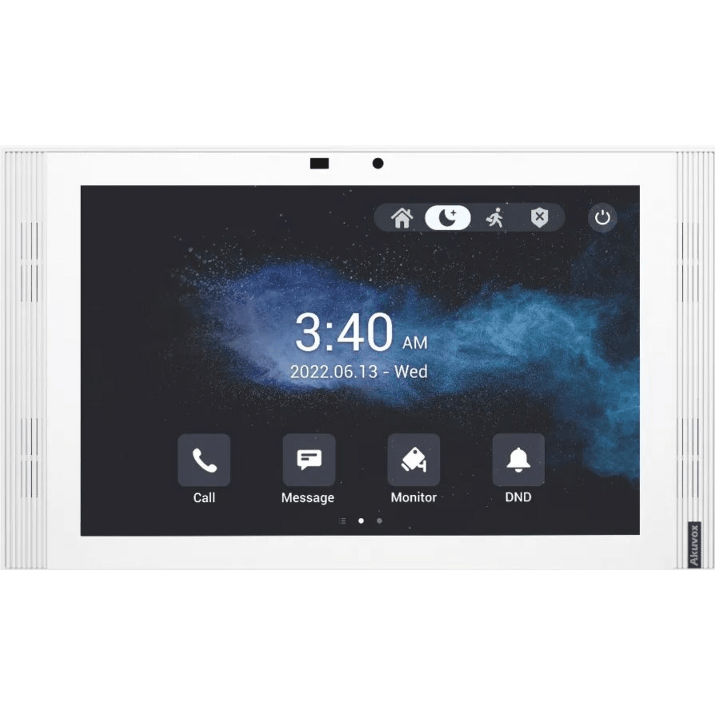 MONITOR COLOR BLANCO DE 10" IPS LCD / CERTIFICADO POR GOOGLE PLAY STORE / ANDROID 12 OS / WI-FI 6 / POE / SIP / ENTRADAS DE ALARMA / ADMINISTRACIÓN 100 EN LA NUBE