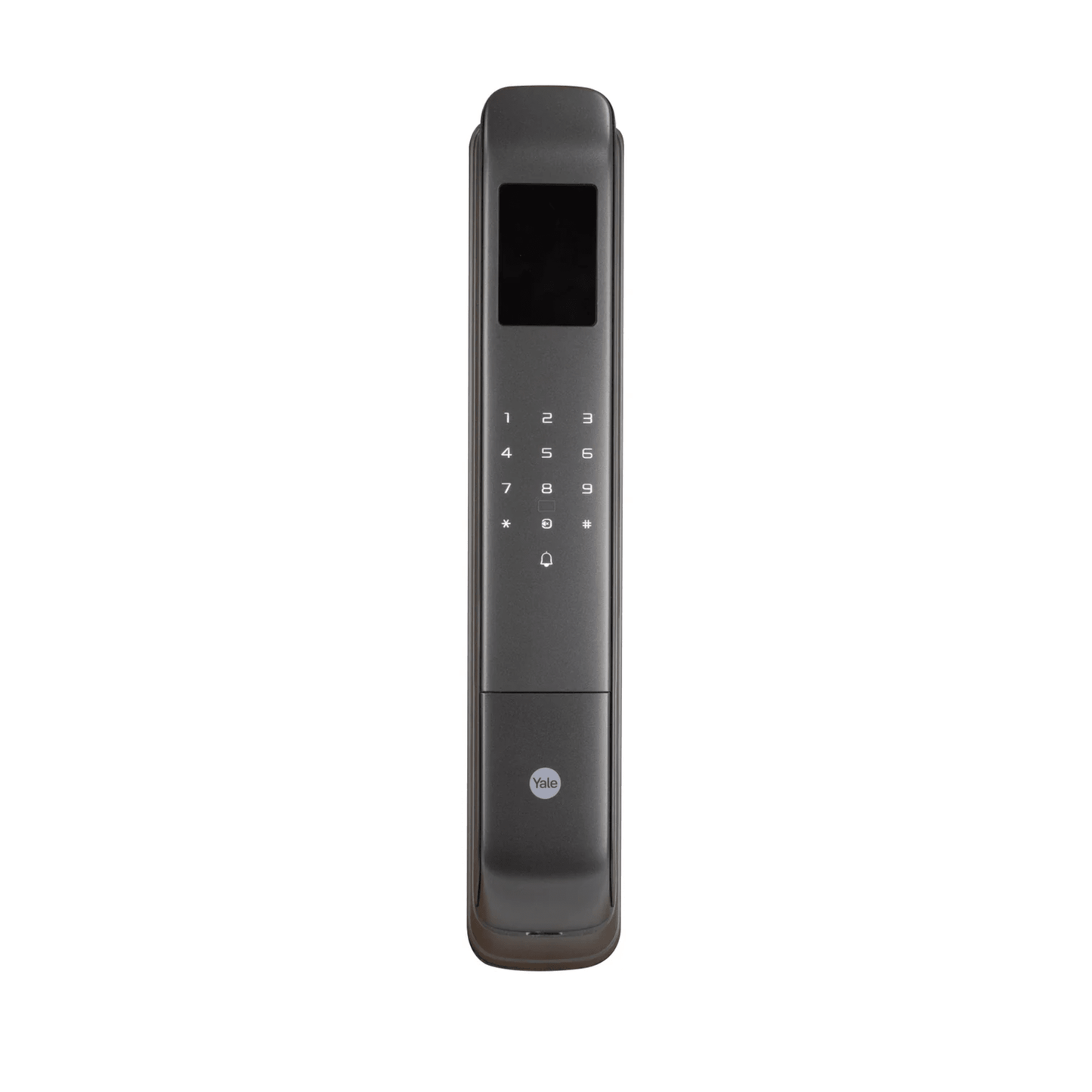 Cerradura Digital Cornelius MX83424 / Reconocimiento Facial 3D / Sensor de Huella con IA / 100 Huellas + 20 Face ID / 100 Tarjetas de Proximidad / Doble Verificación / Bloqueo Automático / Modo Niños / IP54 / Aleación de Alumin