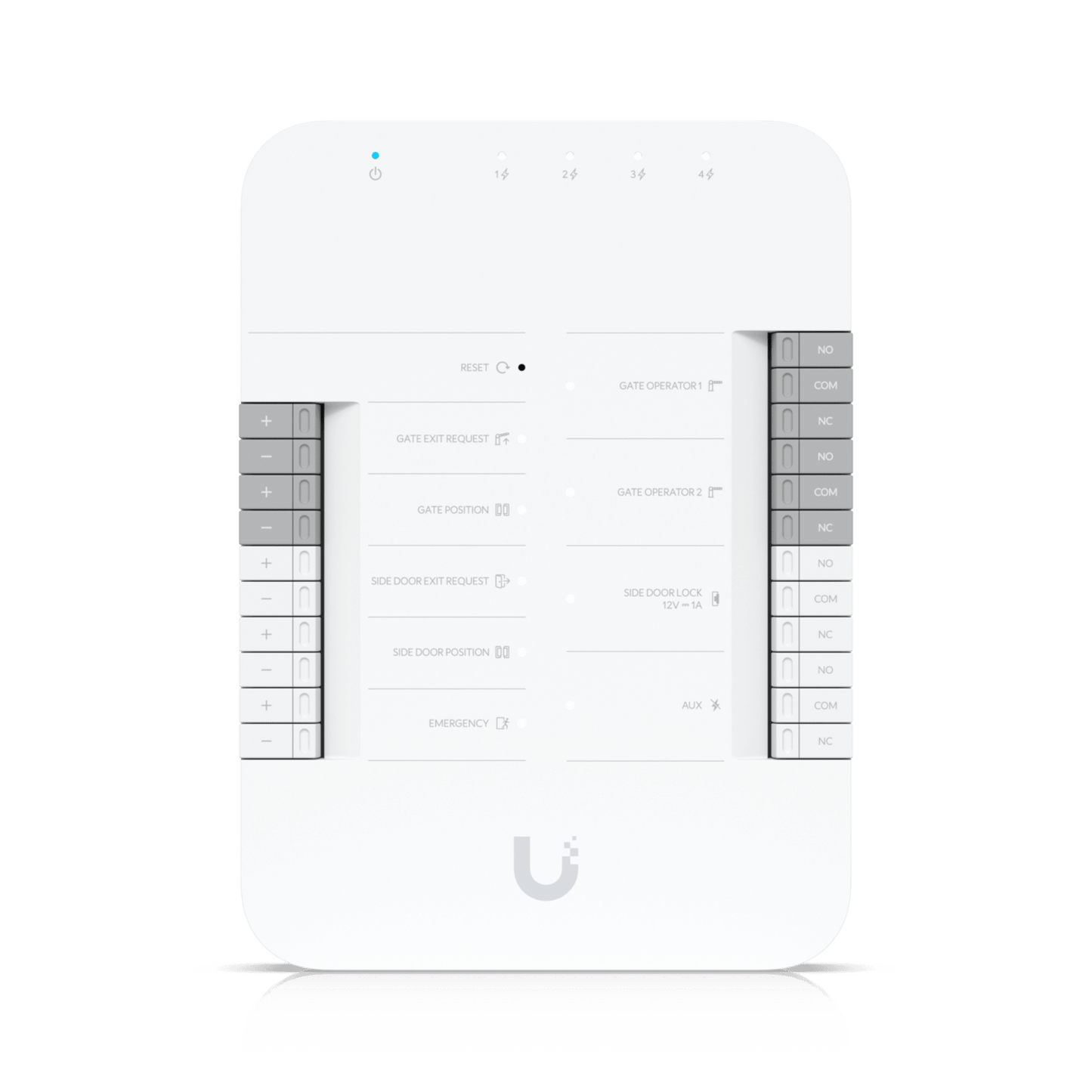 Gate Hub Avanzado / Control de Acceso de Puerta / PoE++ / 1 Puerta Principal y 1 Lateral / Interfaces 10/100/1000 Base-T