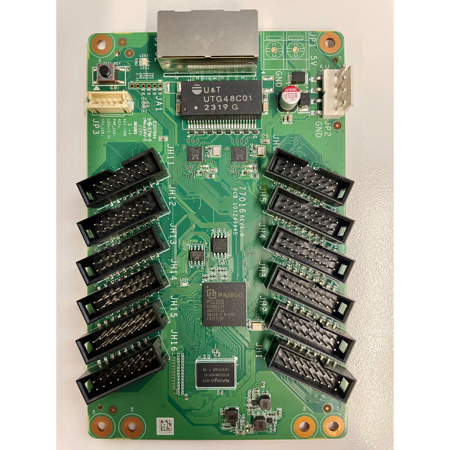 Caja con 100 Tarjetas Receptoras / 12 puertos / Compatibles con Módulos Hikvision (serie DSD41Qxxx)