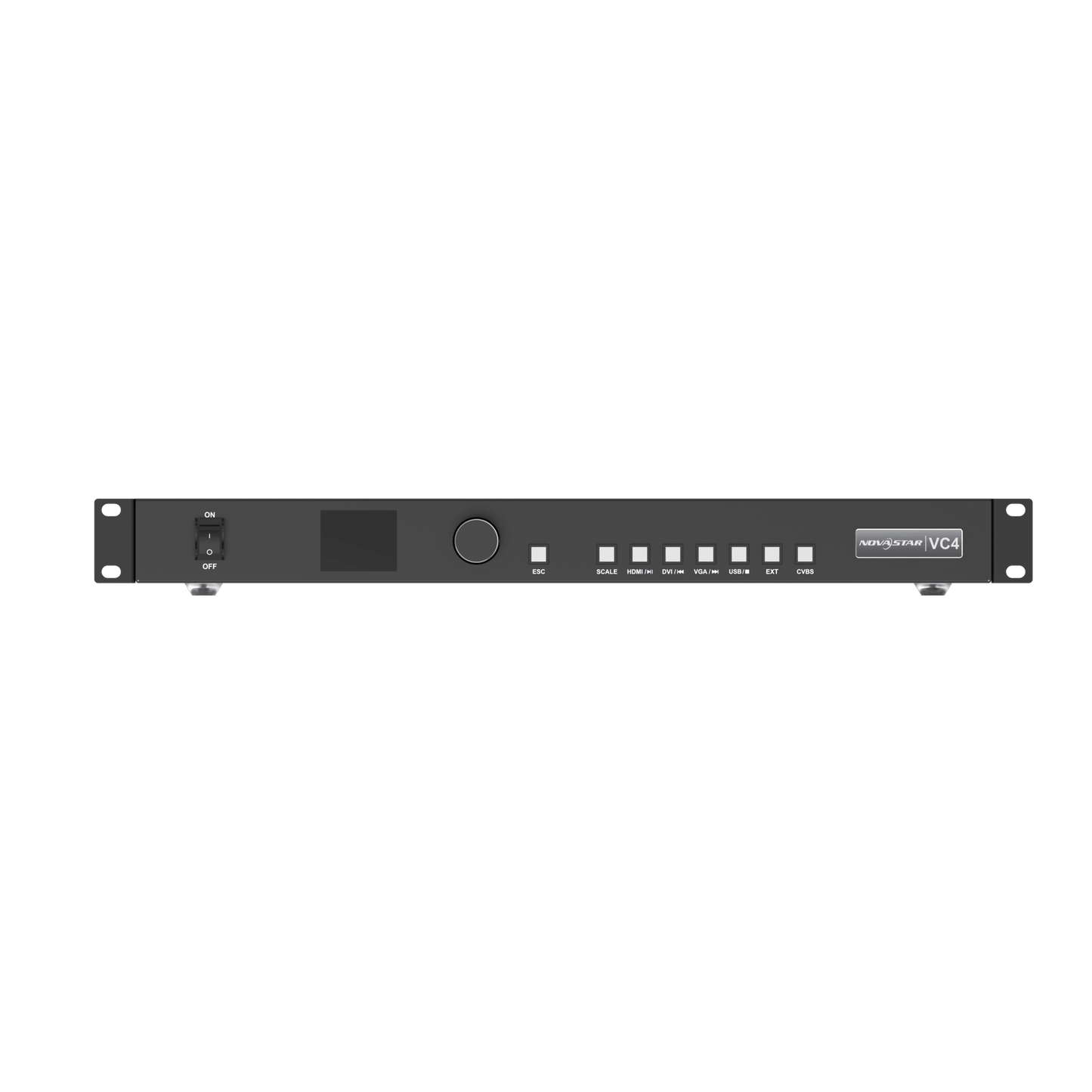 Controlador de Video LED VC4 / 4 Puertos Gigabit Ethernet / Entradas HDMI 1.3, DVI, VGA, CVBS / Salida Máxima 2.6 MP / Compatibilidad con RS232