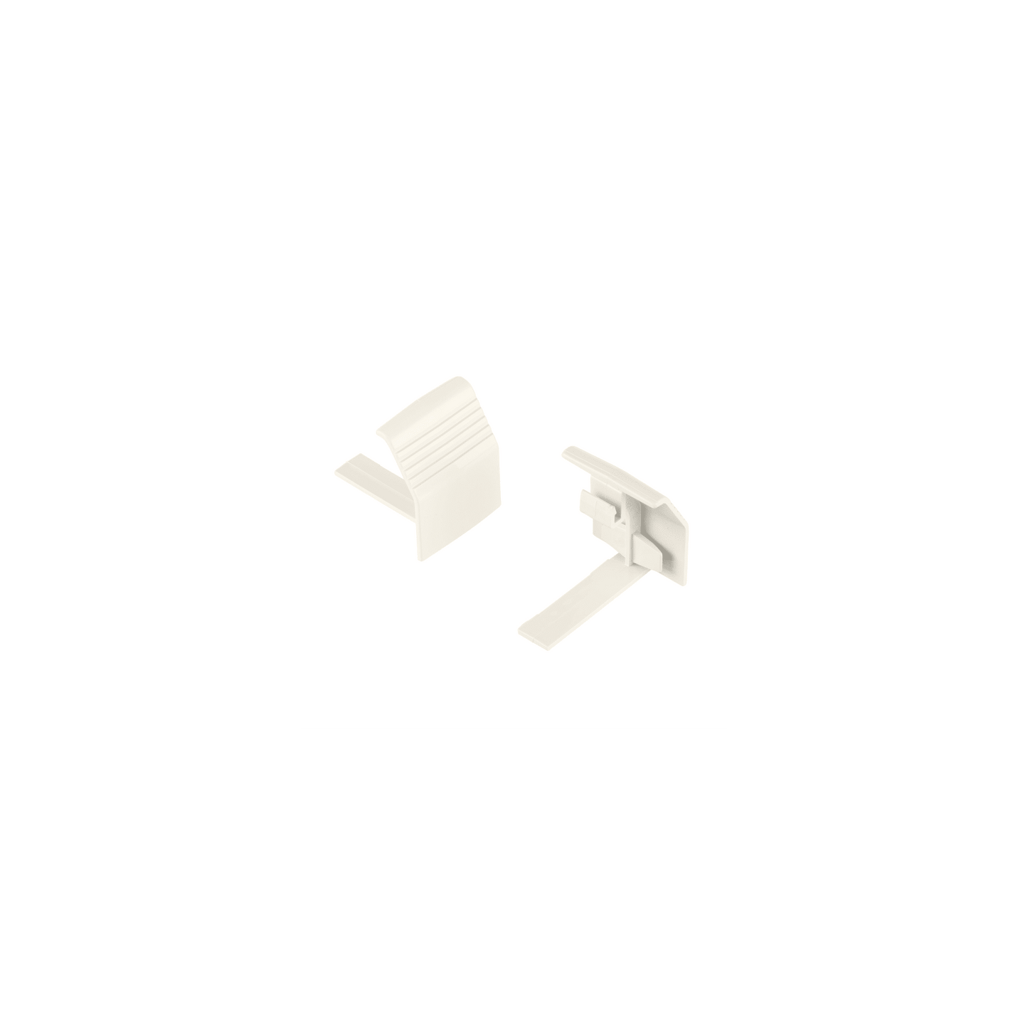 Unión recta de base, para uso con canaleta T70, Material PVC Rígido, Color Blanco