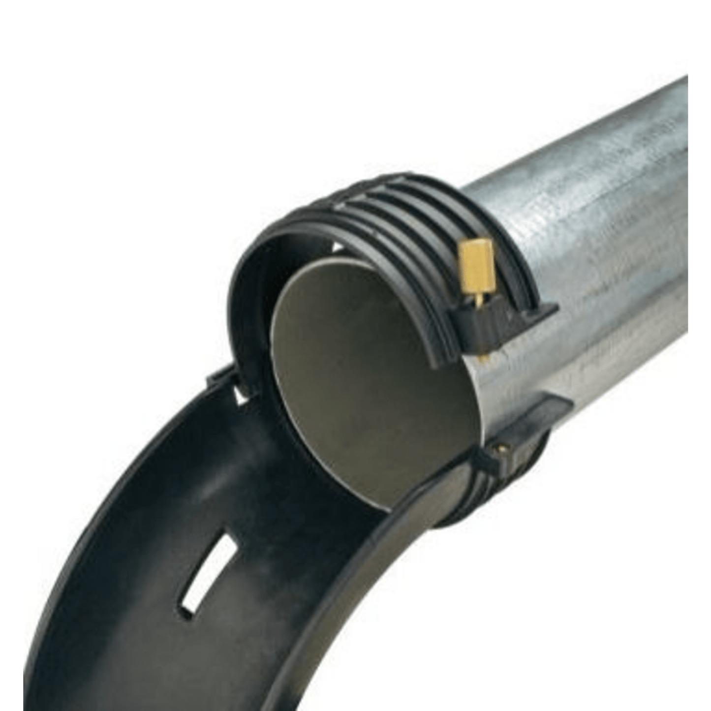 Conducto tipo cascada Tak-Ty™, 4 in, negro