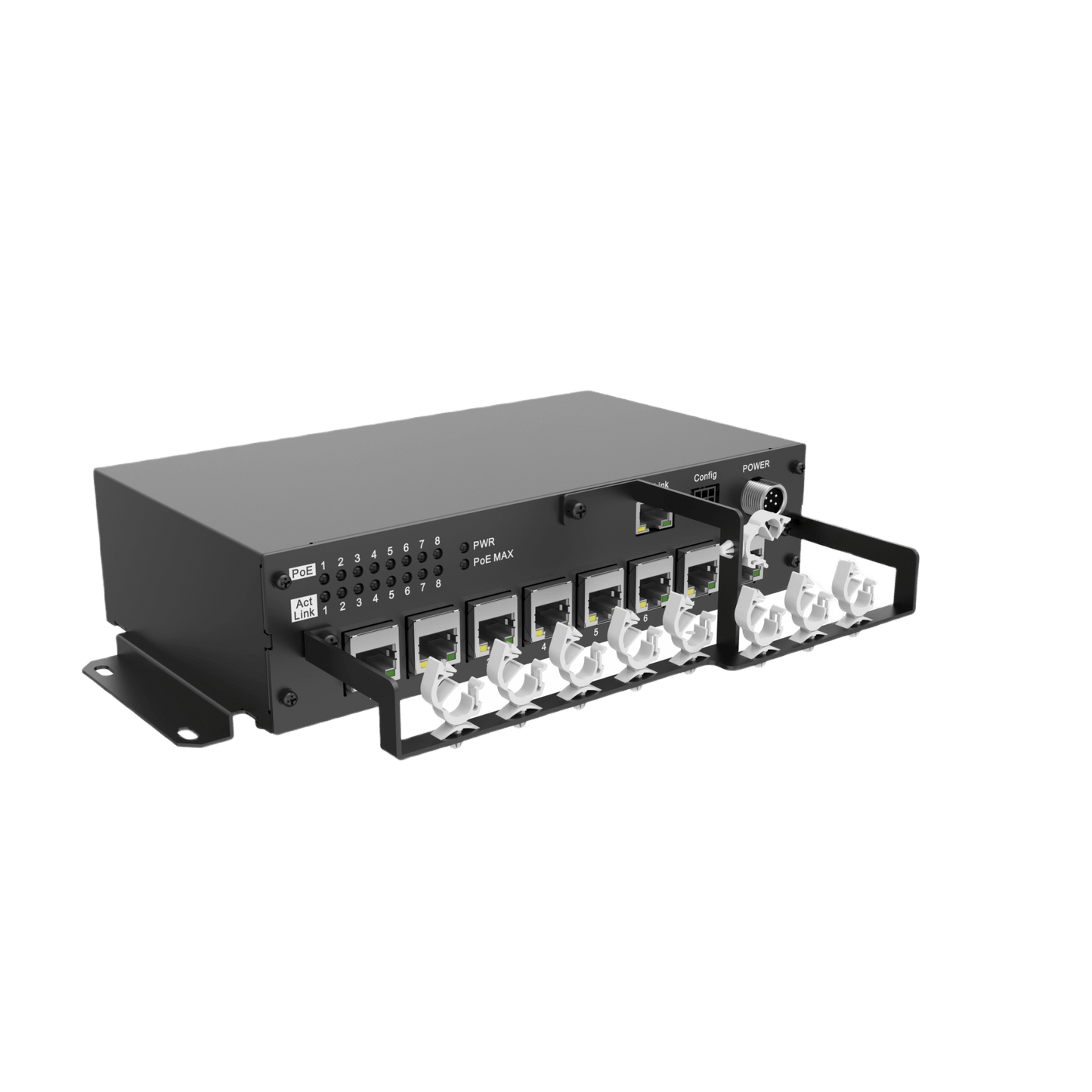 Switch PoE para Soluciones Moviles / Conexión RJ45