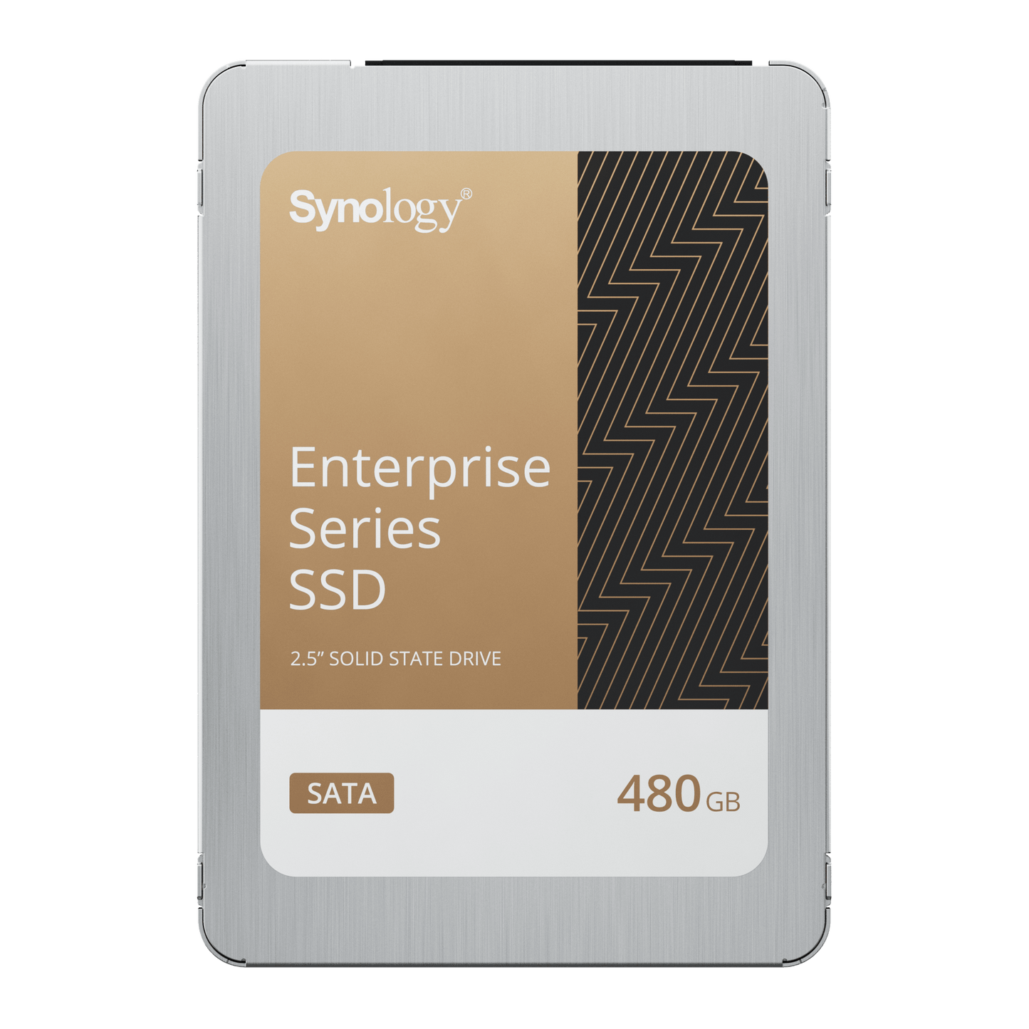 SSD SATA de 2,5" Serie Enterprise | 480 GB | Alto Rendimiento Estable | Resistencia Empresarial | Protección de Datos Integral | Análisis de Vida Útil | Compatibilidad con Synology DSM | Garantía de 5 Años