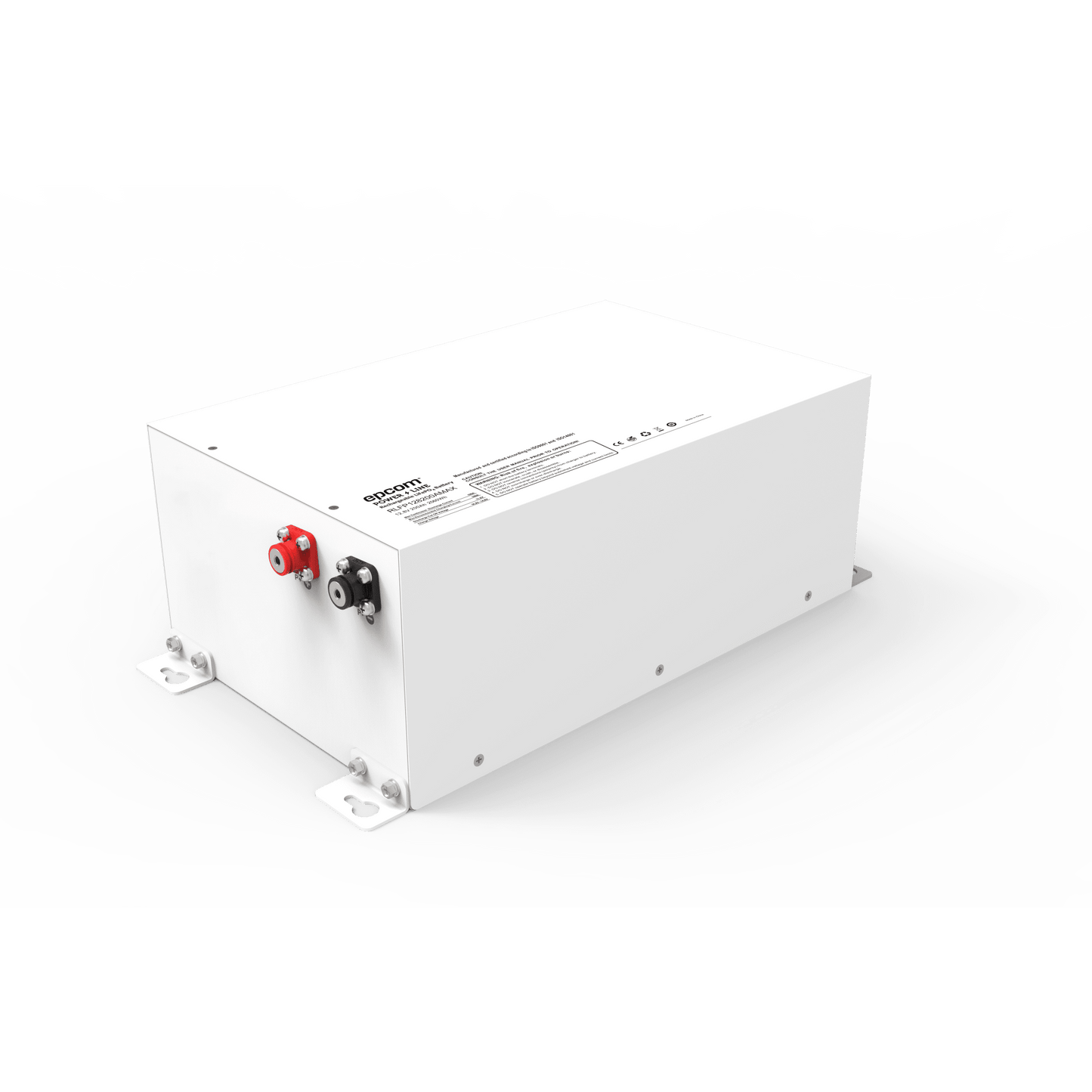 Batería de Litio Ciclo Profundo, 12.8 Vcc 200Ah (LiFePO4 case Metálico), Solar, Máximo 100 A de Descarga