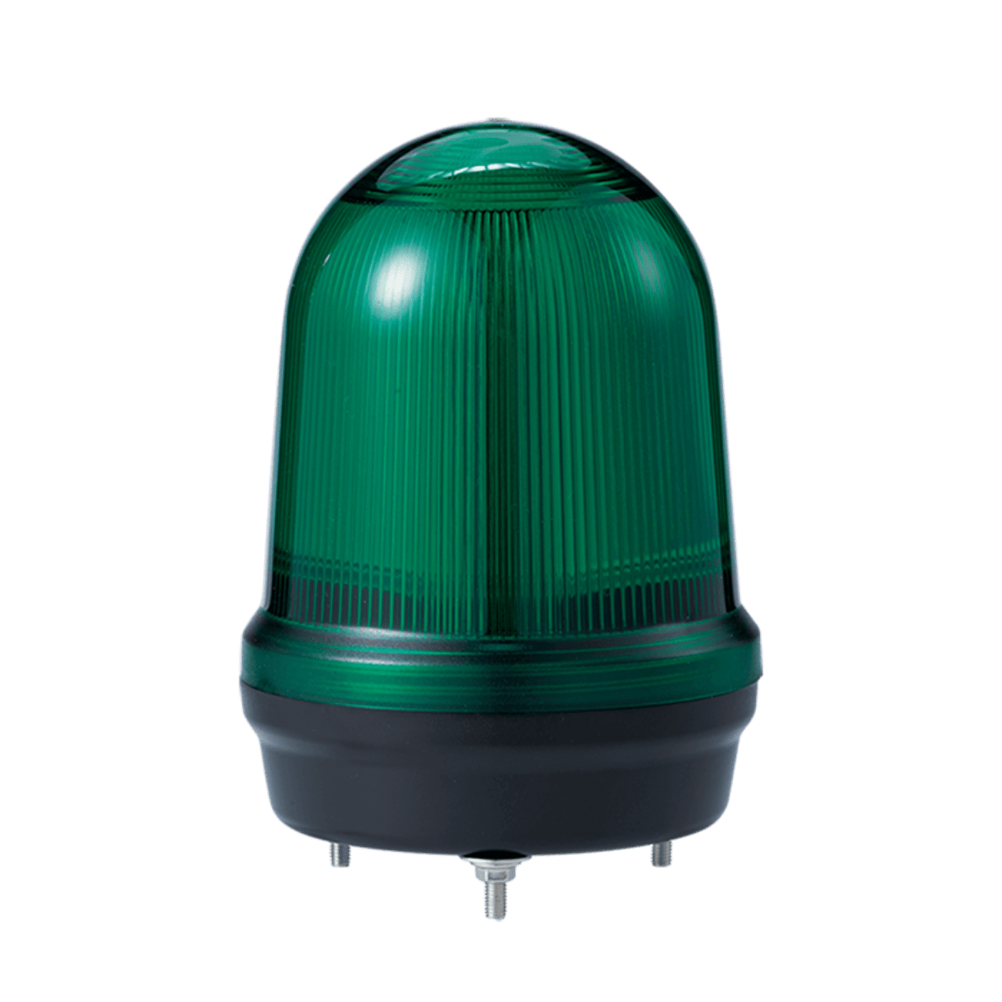 LED con patrones fijo/intermitente, estroboscópico y simulación rotatorio, Color Verde de 12-24 VCD