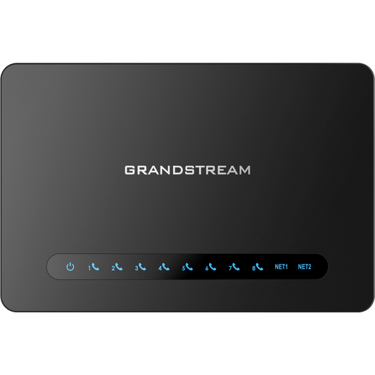 Gateway 8 Puertos FXS (Conectar Teléfono Análogo) con Router NAT Gigabit / 2 Perfiles SIP / Cifrado AES / Conferencia de Voz 3 Participantes / Calidad de Voz HD / Fax T.38 / 2 Puertos Gigabit / Aprovisionamiento Automatizado TR069