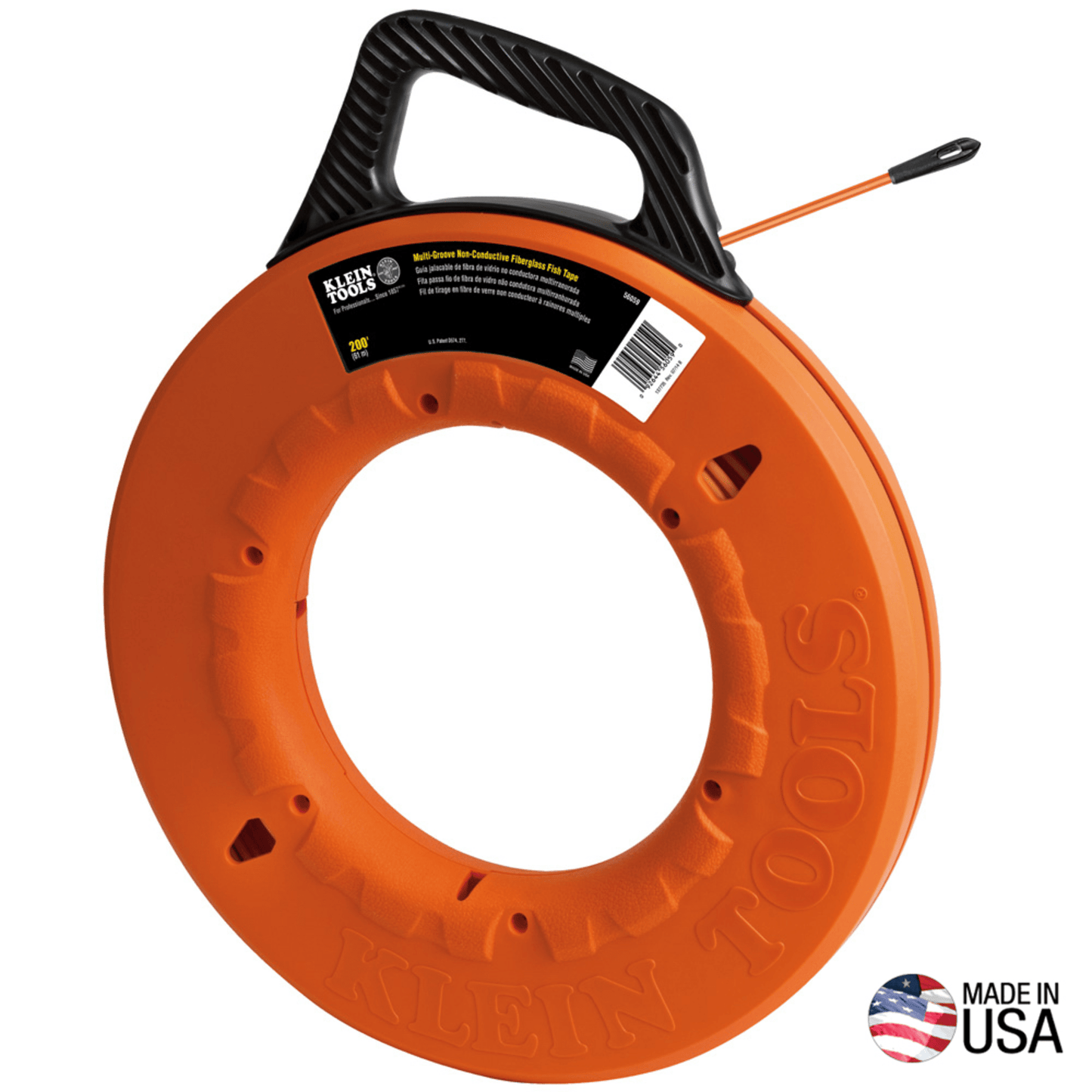 Guías Jalacables de Fibra de Vidrio Multirranuradas / Diseño de Baja Fricción / Rendimiento de Fibra de Vidrio a Costo 25% Más Bajo / No Conductoras / Guía de Espiral de Acero de 7''