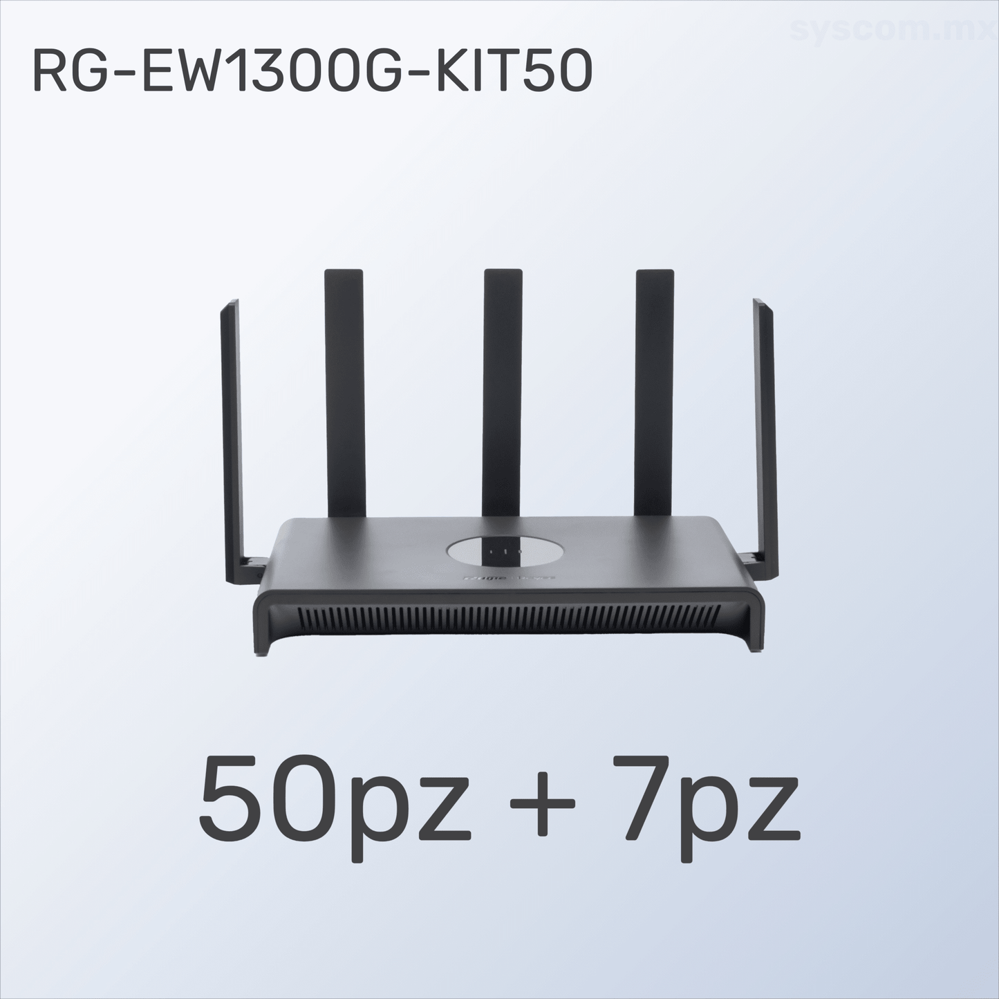 KIT BUEN FIN Router RG-EW1300G, 57 Piezas al Precio de 50