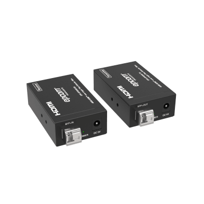 Extensor Hdmi Sobre Fibra Óptica | Resolución 4k2k@60hz | Monomodo | 4:4:4 | Ancho De Banda 18 Gbps | Distancia Hasta 10 Km | Hdcp 2.2 | Hdr10+ Dolby Vision | Audio 7.1ch
