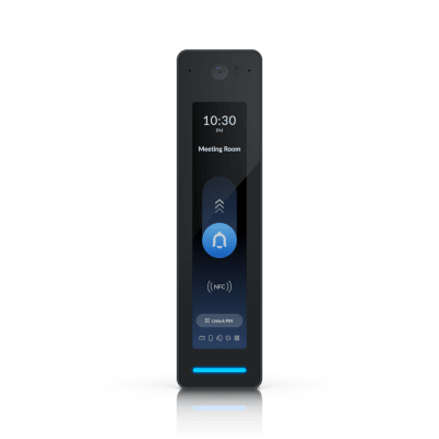 Lector De Acceso G3 Pro Con Nfc, Pin, App Unifi Identity, Reconocimiento Facial Y Touch Pass, Intercomunicador Con Video, Resistencia Ip55 Y Alimentación Poe