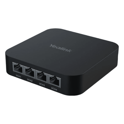Switch Poe Compacto Rch40-e2 Para Conectar Y Alimentar Múltiples Dispositivos De Videoconferencia Yealink