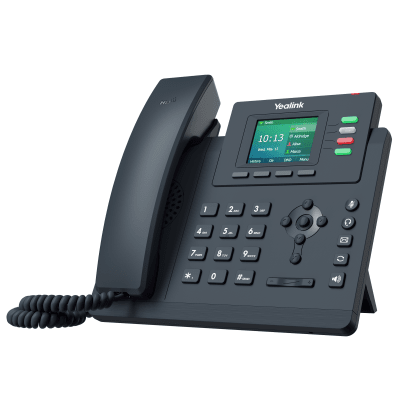 Teléfono Ip Empresarial Yealink Sip-t33g Con Doble Puerto Gigabit Ethernet Y 4 Líneas Sip