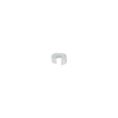Kit de 25 Clips de Identificación Para Patch Cords, Compatible con Diámetros de 4.7 a 7.8 mm, Color Blanco