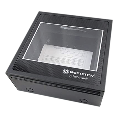 Gabinete De Montaje En Superficie / Para Anunciador Nca-2 Y Módulo Ncm / Color Negro / Compatible Con Noti-fire-net