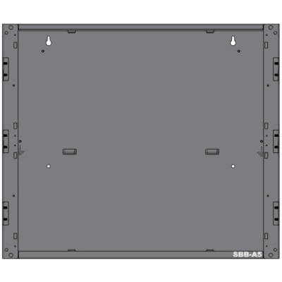 Backbox Para Panel De Alarma Contra Incendio / Acero Calibre 16 / 1 Nivel / 25.41 X 20.31 X 5.50 Pulgadas (64.5 X 51.6 X 14 Cm) / Compatible Con Serie Cab-5