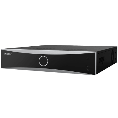 Nvr 12 Megapixel (4k) / 32 Canales Ip / Reconocimiento Facial / Acusense / 8 Bahías De Disco Duro / 2 Hdmi En 4k / Alarmas I/o