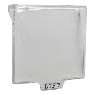 Cubierta Para Pulsador De Alarma / Resistente A La Intemperie / Compatible Ec0020 E Ic0020 / Tapa Transparente