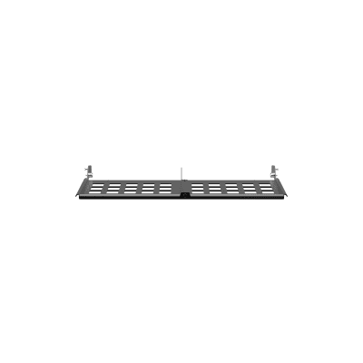 Organizador de Holgura para Cable de Fibra Óptica, Uso con Paneles HD Flex™ de 1 UR, Color Negro