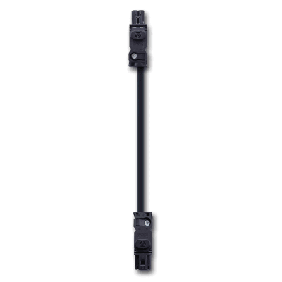 Cable De Unión Para Lámparas Led Cel550m Hoffman Color Negro 1 Metro