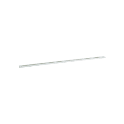 Canaleta Ld3 De Pvc Rígido, Con Cinta Adhesiva Para Instalación Sin Herramientas, 19.6 X 12 X 1828.8 Mm, Color Blanco