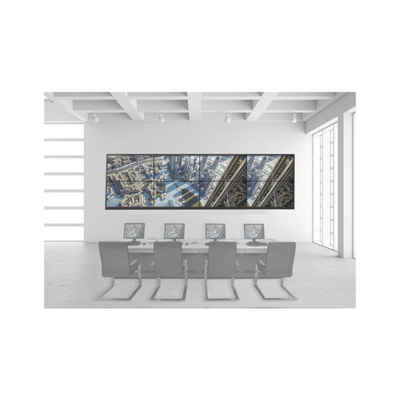 Kit Videowall 4x2 / Incluye 8 Pantallas De 55" / Decoder / Base De Pared