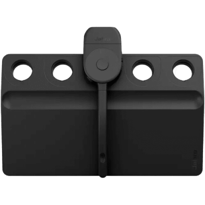 Organizador De Brazo De Micrófono / Accesorio Para Jabra Perform 75 / Kit De 2 Piezas / Color Negro / Compatibilidad Total