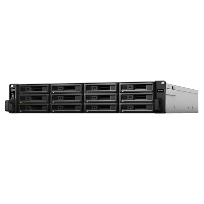 Unidad de Expansión Synology RX1217/RX1217RP | 12 Bahías de Disco | Compatible con RackStation 2U | Expansión de Volumen en Línea | Fuentes de Alimentación Redundantes (RX1217RP) | Administración DSM.