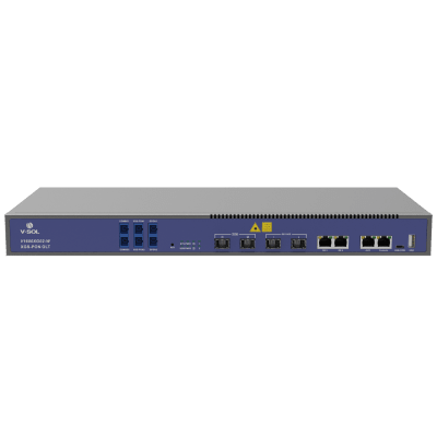 Olt Dual De 2 Puertos Xgspon/gpon Con Wdm Integrado/ 4 Puertos Uplink (2 Puerto Gigabit Rj45 + 2 Puertos Sfp/sfp+) / Hasta 512 Onus