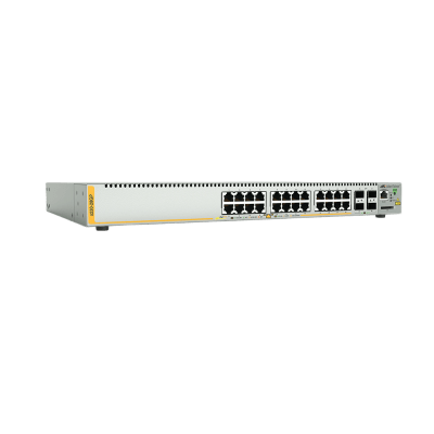 Switch Poe+ Administrable Capa 3, 24 Puertos 10/100/1000 Mbps + 4 Sfp Gigabit, 370 W