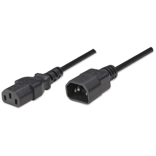 Cable Corriente,manhattan,301152, Monitor A Cpu, 1.8m