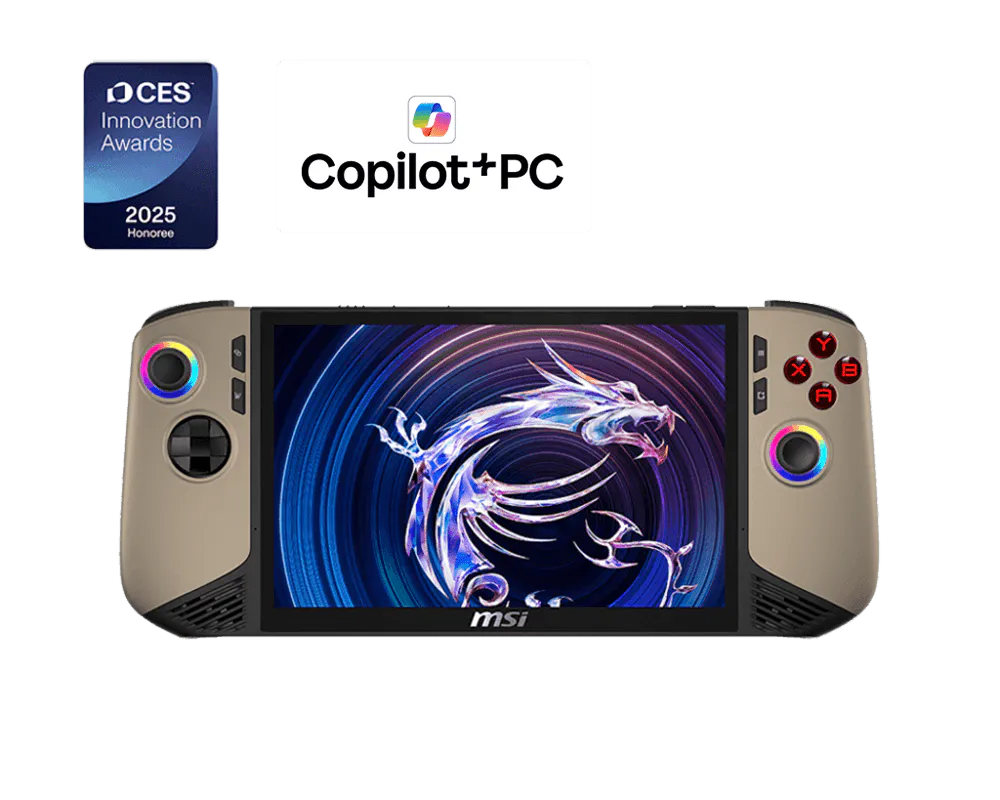 Consola Gaming Msi Claw 8 Ai+ A2vm / Intel Ultra 7 258v Hasta 4.8ghz / 32gb Lpddr5x-8533 / 1tb Ssd / Gpu Intel Arc 140v (16gb) / Windows 11 Home(handheld)