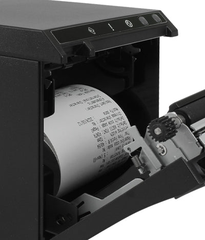 Miniprinter Ec Line Ec-pm-x30, Negro, Termica, 58mm Y 80 Mm, Usb, Ethernet (red), Rj11, Corte Automatico, 300 Mm/seg