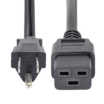 Cable De Corriente De 1.8m De Alimentacion - Servicio Pesado - 14awg - Nema 5-15p A C19 - 15a 125v - Startech.com Mod. Pxt515c19146