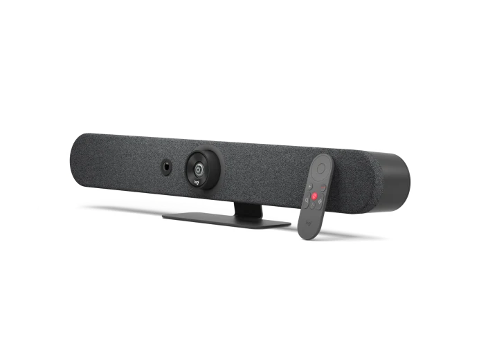Sistema De Videoconferencia Logitech Rally Bar Mini All In One 4k 30fps Zoom 4x Hd Ideal Para Salas PequeÑas Y Medianas Grafito