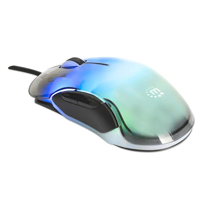 Mouse/manhattan/190381/mouse Usb Óptico Con Cable Led Rgb
