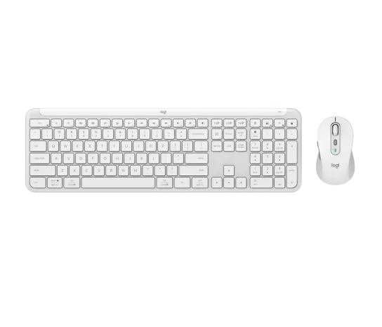 Teclado/mouse Logitech Mk950 Signature Slim Inalambrico Usb Bolt Blanco