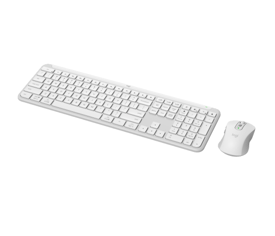 Teclado/mouse Logitech Mk950 Signature Slim Inalambrico Usb Bolt Blanco