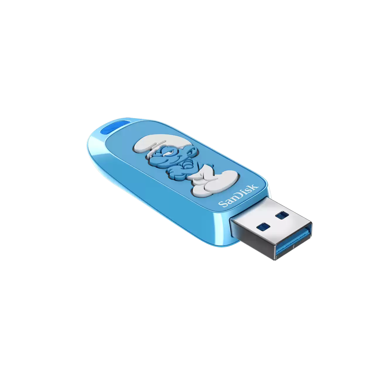 Memoria Sandisk 64gb Usb 3.2 Smurfs Pitufo Filosofo Lectura 130mb/s Sdczis-064g-g46
