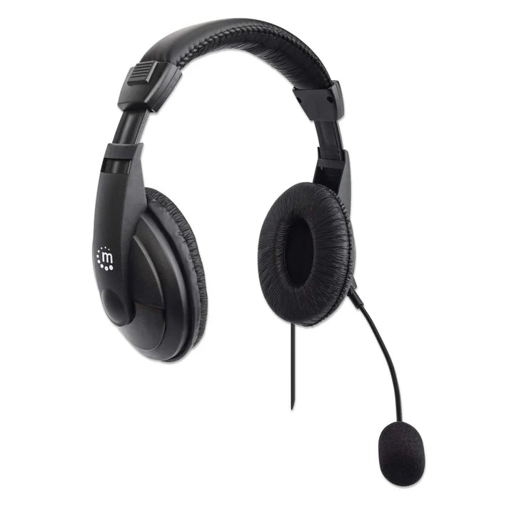 Audifonos Diadema, Manhattan,179843, Usb Mediano, Control Integrado