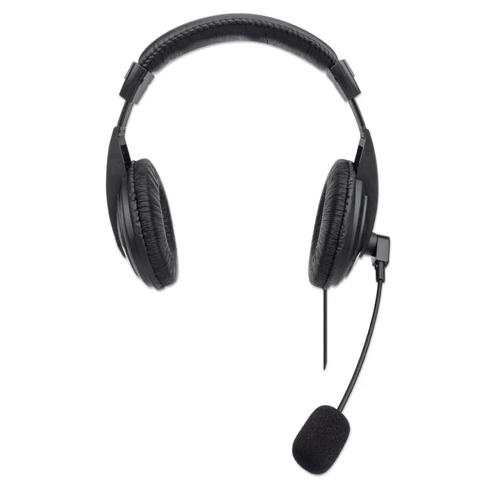 Audifonos Diadema, Manhattan,179843, Usb Mediano, Control Integrado
