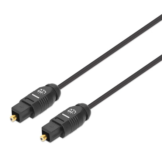 Cable Audio,manhattan,356077, Toslink M-m 2.0m Negro