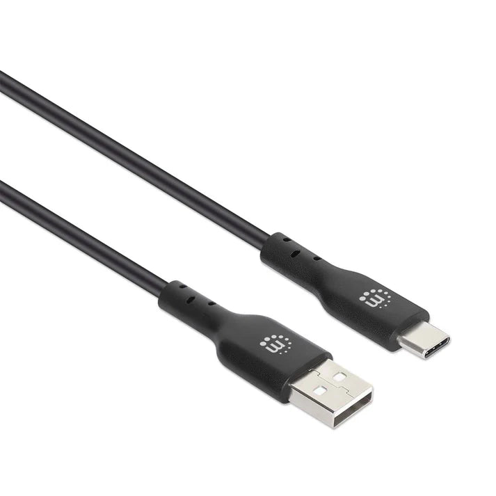 Cable Usb,manhattan,353298,-c V2.0, C-a 1.0m Negro 480mbps