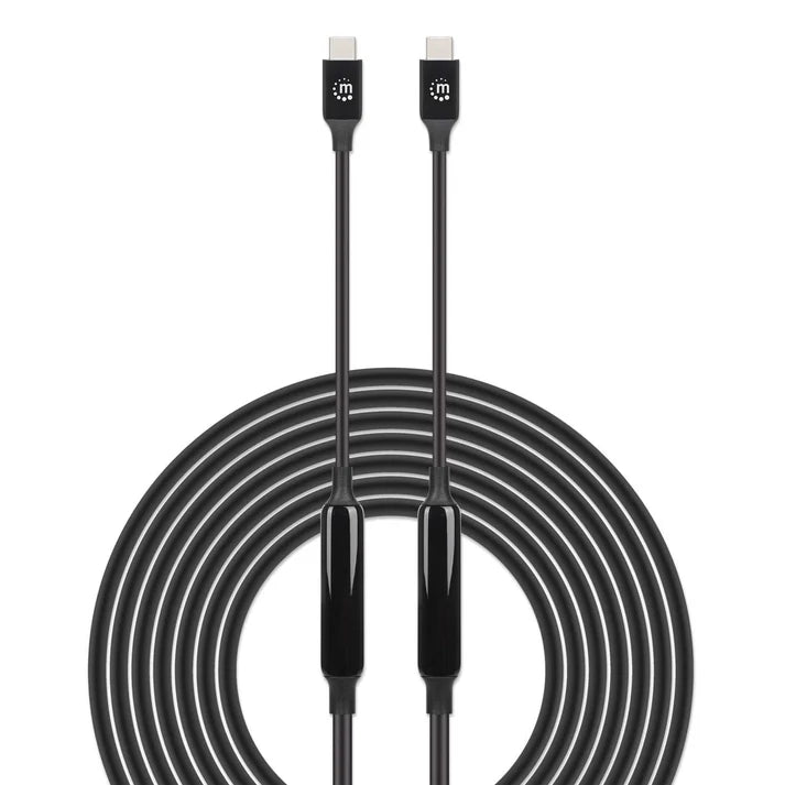 Cable Usb,manhattan,355971,-c V3.2, C-c 5.0m 10gbps, 60w