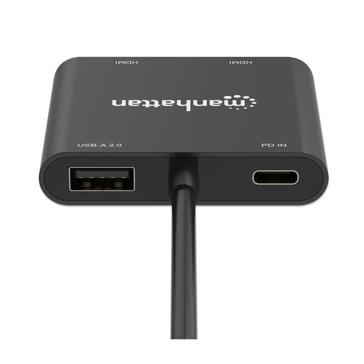 Adaptadores/manhattan/154321/convertidor Usb-c A Hdmi 2 Puertos 4k - Mst