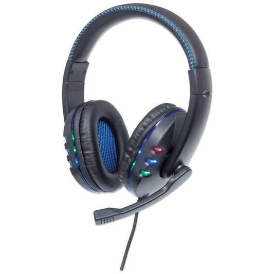 Audifonos Diadema, Manhattan,176088,audifono C/microfono Usb Gaming